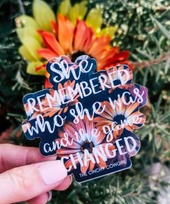 The Cinchy Cowgirl Stickers She Remembered Sticker