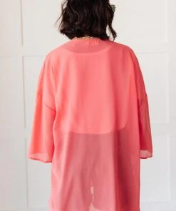 Ave Shops Strawberry Breeze Kimono