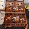 Shiloh QUEEN Size Borrego Horse Collage Comforter Set