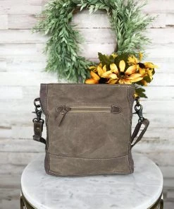 Myra Teal Pattern Floral Cowhide Crossbody Handbag - Stylish & Durable 13 Myra Teal Pattern Floral Cowhide Crossbody Handbag