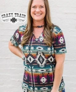 Crazy Train Textline Wild Top