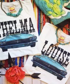 Thelattimoreclaim Thelma & Louise (White Or Black) Tee
