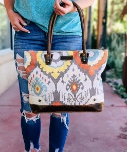 Sixtease Concealed Carry Zest Vintage Tote Handbag Handbags & Wallets