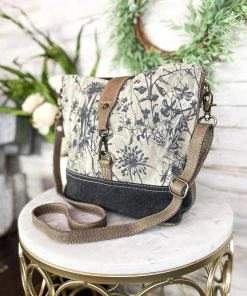 Myra Handbags & Wallets Vintage Floral Shoulder Crossbody Handbag