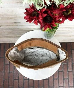 Myra Warm Vintage Floral Handbag