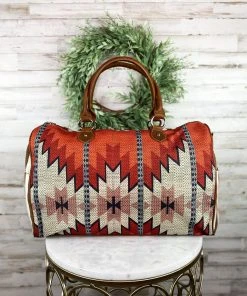 Montana West Handbags & Wallets Warm Aztec Weekender Bag