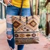 Myra Wild West Aztec Tote Handbag Handbags & Wallets