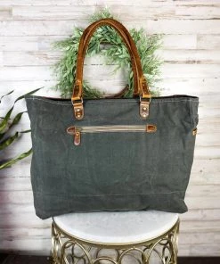 Sixtease Canary Yellow Aztec Weekender Handbag