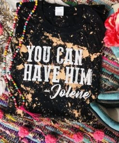 Thelattimoreclaim Featured Graphic Tees Bleached Black You Can Have Him Tee