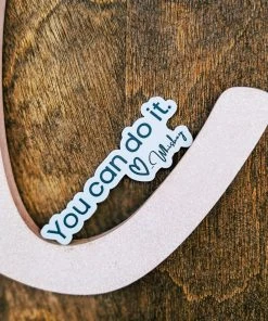 The Cinchy Cowgirl Stickers You Can Do It. Love, Whiskey Sticker